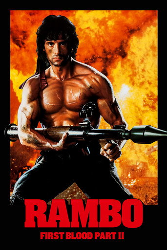 Rambo First Blood Part II poster